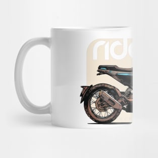 Ride husqvarna svartpilen 401 cyber Mug